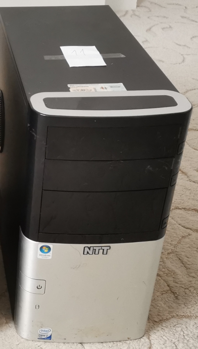 Miditower, mainboard, CPU, chladič