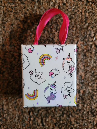 Dárková krabička s jednorožci