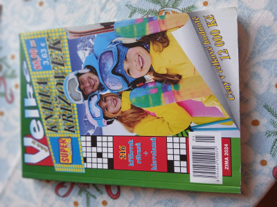 nová kniha křížovek