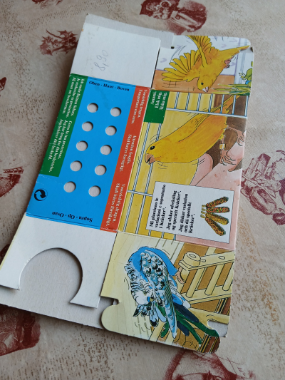 krabička na přenos ptáčka