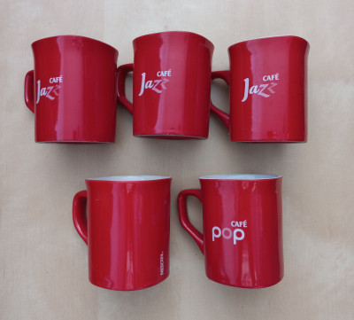 5 ks hrnečků Nescafe