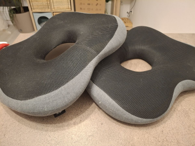 Podsedáky - 2 ks na židli z paměťové pěny