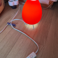 lampička červená