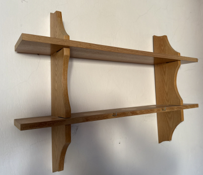 Polička nástěnná dřevěná