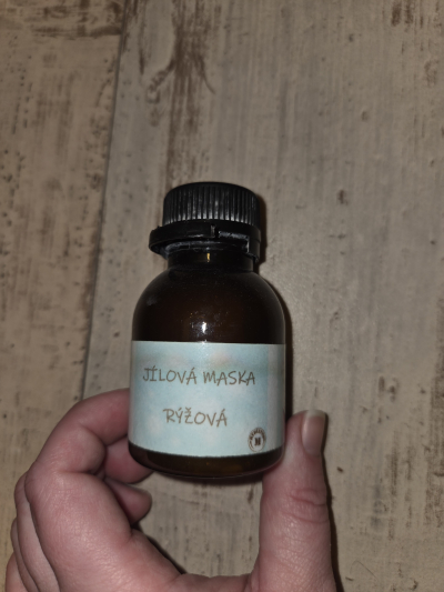 Jílova pleťová maska rýžová