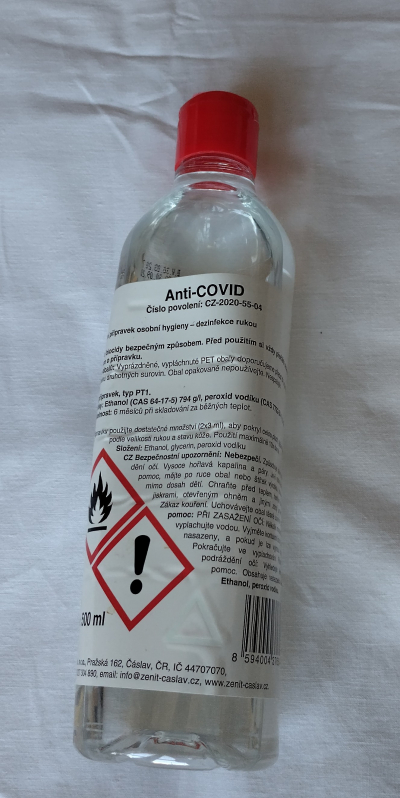 Dezinfekce rukou Anticovid