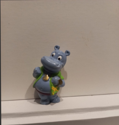 Figurka modrý hrosik