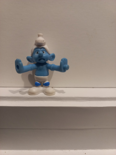 Šmoula sportovec s chrániči