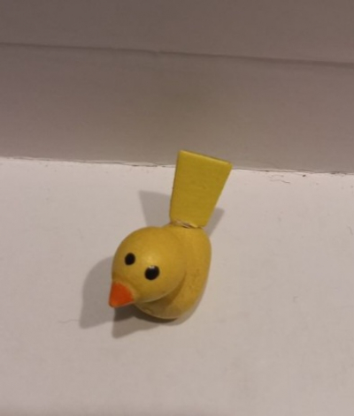 Figurka žlutý ptáček