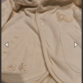 Krásný krémový kabátek vel.3-6M vel.68