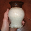 Keramická vázička asi 12 cm