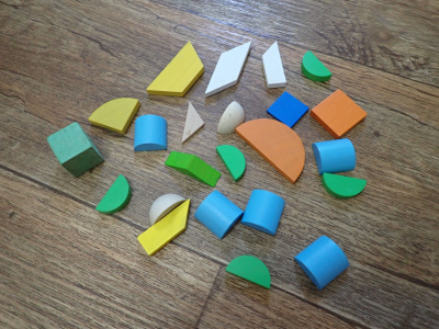 Dřevěné kostičky