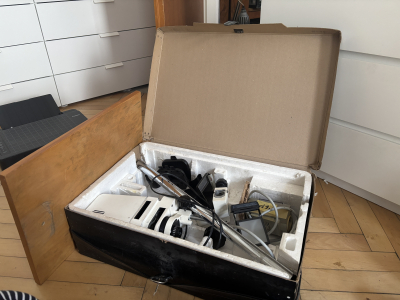 Zvětšovák v orig. kufru