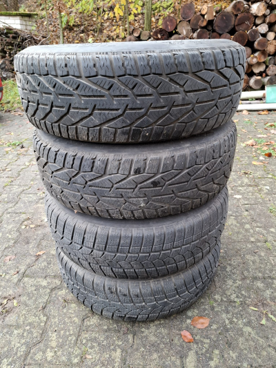 Daruji kompletní sadu zimních pneumatik
