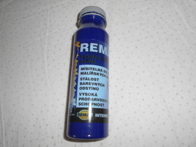 Remal tekutá tónovací barva modrá