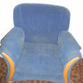 Křeslo modré