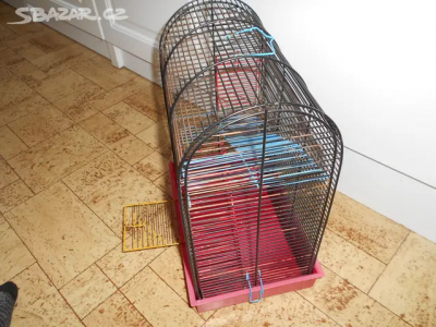 Kovová klec na myšky nebo křečka