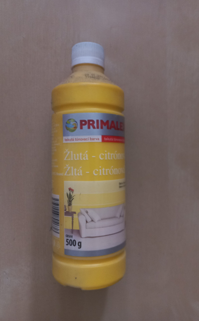 Tónovací barva Primalex - žlutá (3 ks)