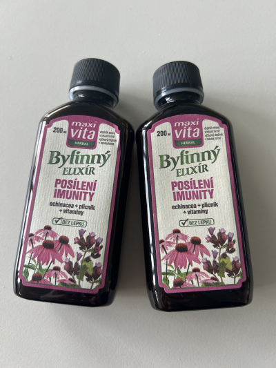 Bylinný elixír doplněk stravy
