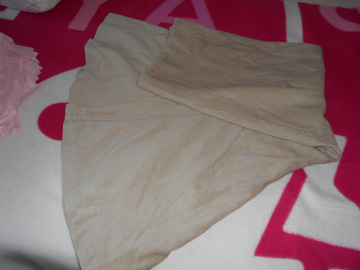 Zvonová sukně dlouhá béžová