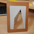 Papírový stojánek na fotku