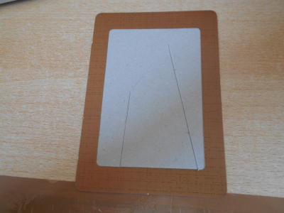 Papírový stojánek na fotku