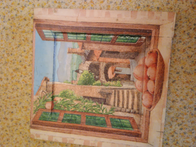 Kachlík na zeď 15 x 15 cm 1.