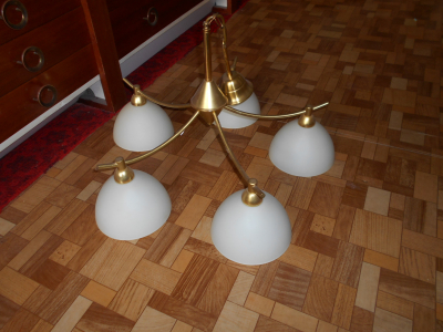 Daruji 5 ramenný lustr