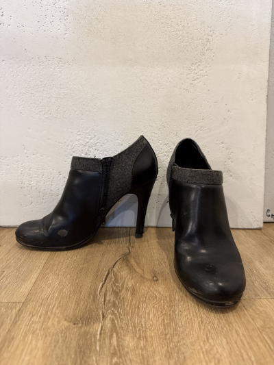 2 x boty na podpatku 37