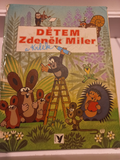 Dětská knížka krteček