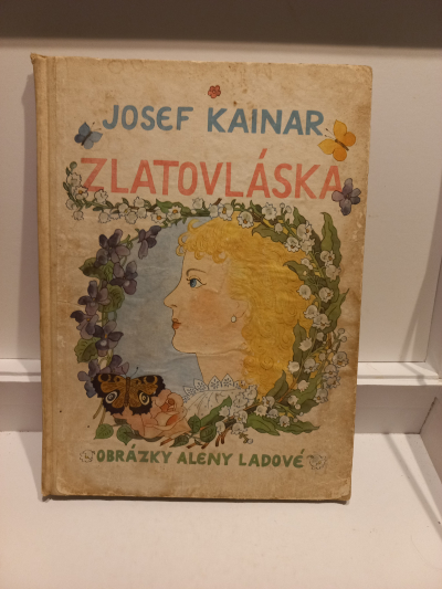 Dětská kniha Zlatovláska