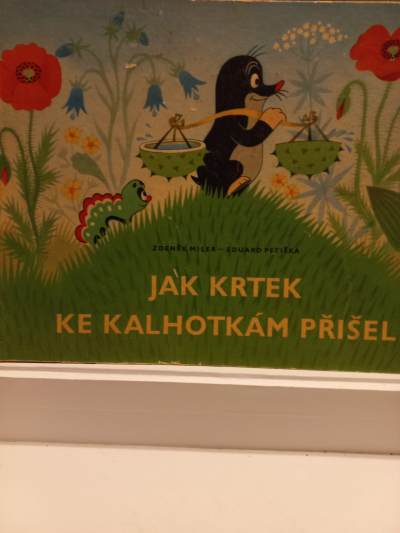 Dětská knížka o krtečkovi