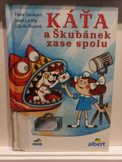 Dětská knížka Káťa a Škubanek