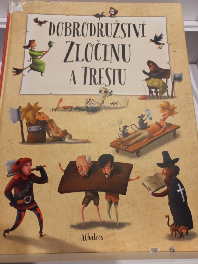 Kniha Dobrodružství zločinu a trestu.