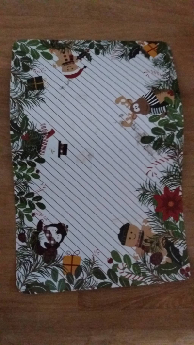 1ks Omyvatelné prostírání 29cm x 42cm