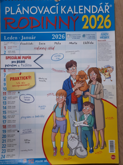 Plánovací kalendář 2026 č.2