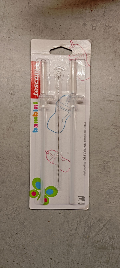 Náhradní brčka dětské lahve Tescoma