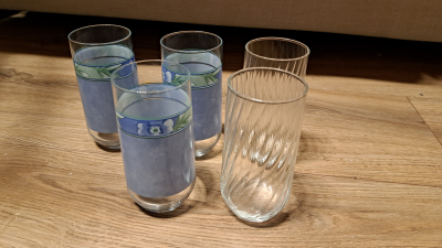 Sklenice 2 dcl - 5ks