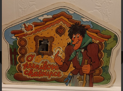 Dětská knížka O perníkové chaloupce