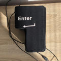 Velké USB-tlačítko Enter, funkční