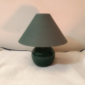 zelená lampa Ikea / sklo