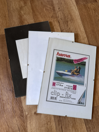 Rámy na fotky, clip-fix