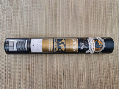 Stírací mapa světa