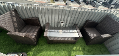 Sestava ratanového zahradního nábytku