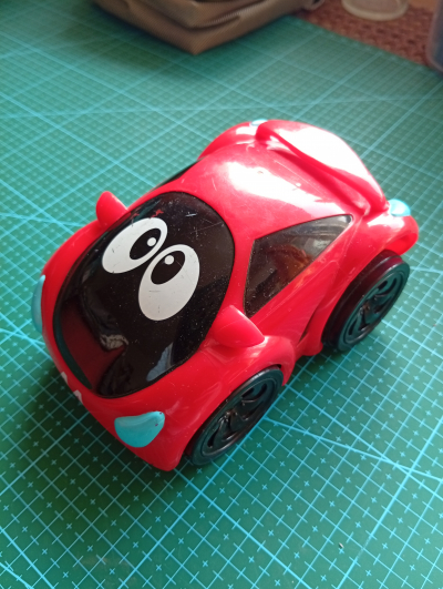 Auto Disney červené