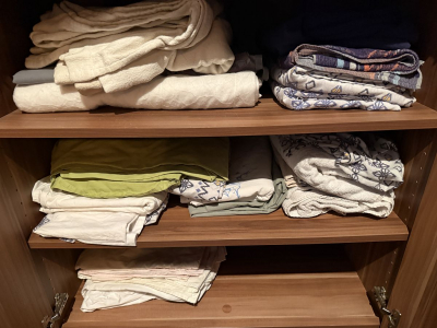 Povlečení a ručníky