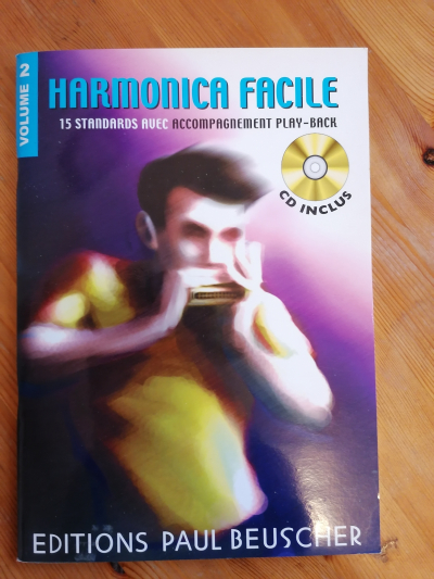 Kniha s notama na harmoniku + CD