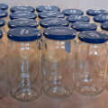 Daruji prázdné sklenice na zavařování