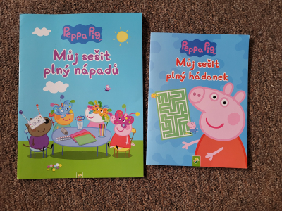 Prasátko Peppa - omalovánky, nápady