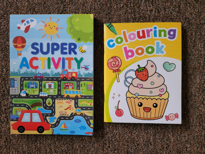 Omalovánky, aktivity